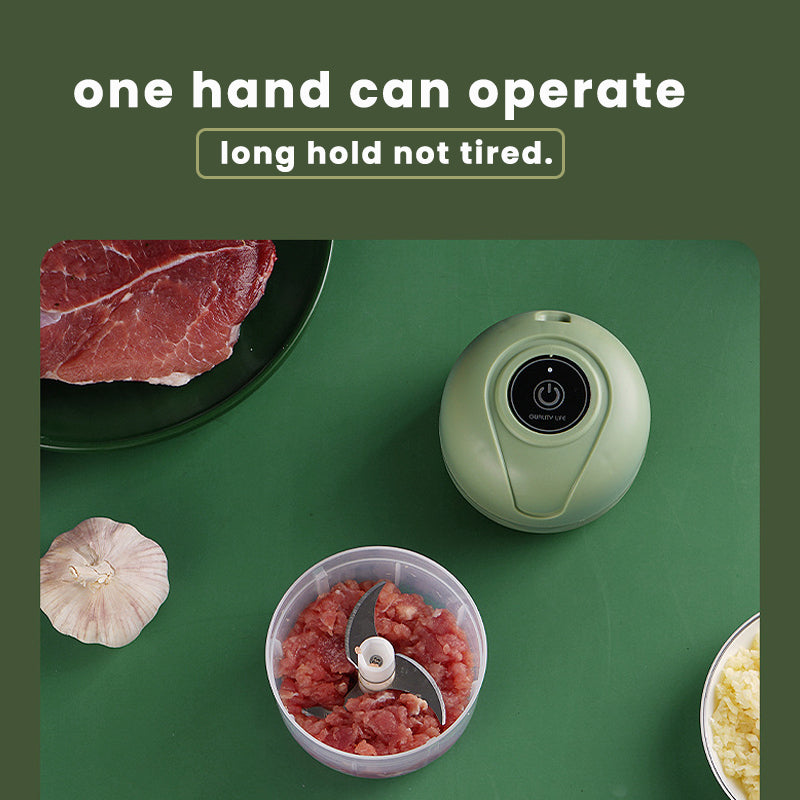 Skanto | USB-oppladbar elektrisk hvitløk mill