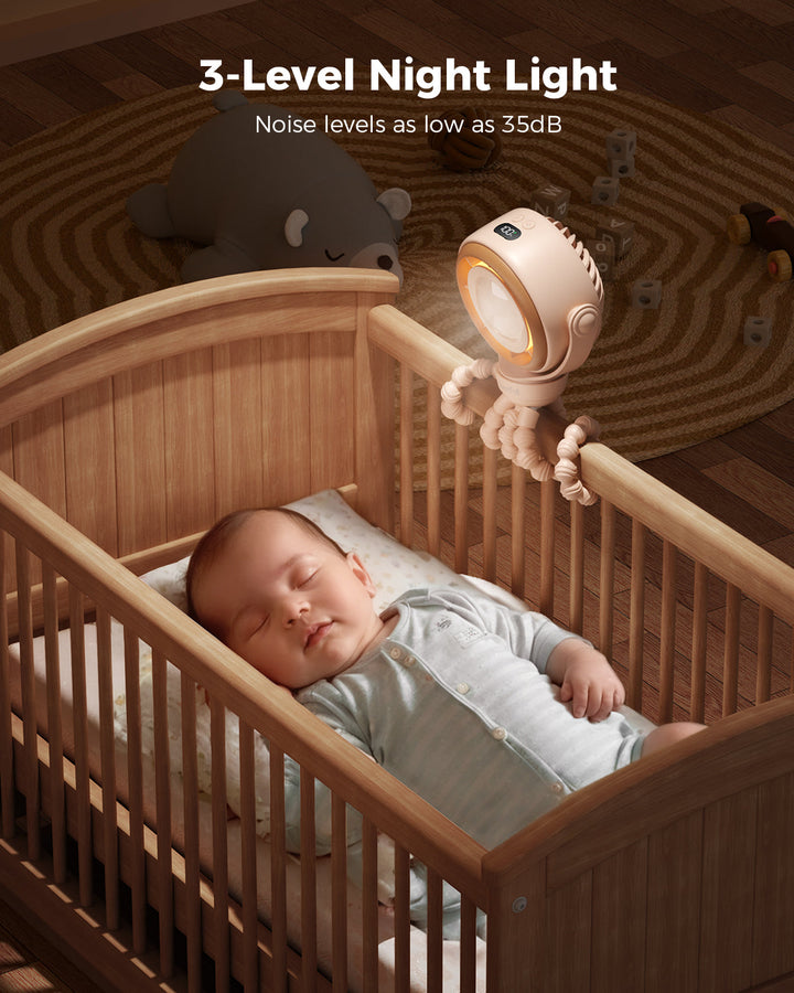 Babyvognvifte - 4000mAh oppladbar 4-hastighet | Skanto
