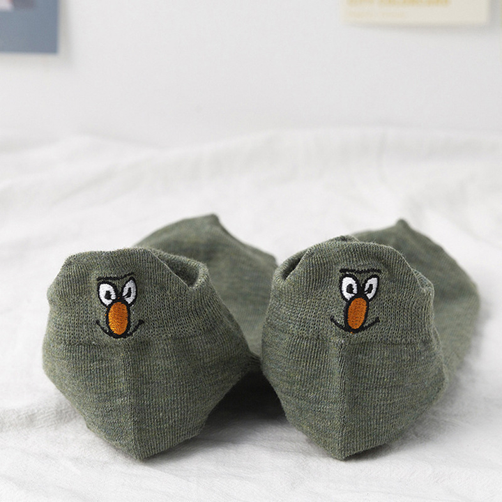 Skanto | Sesamstraat broderte crew sokker (10 par)