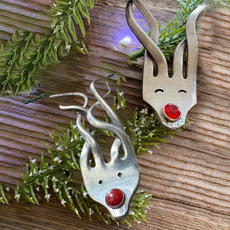 Skanto | Morsom Gaffel Reinsdyr Ornament
