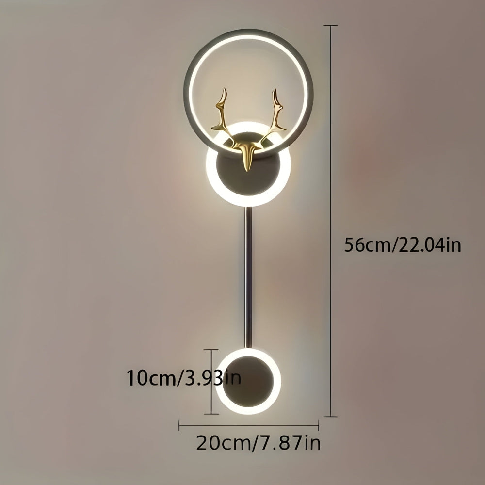 Elegant dobbelveggslys for minimalistisk og atmosfærisk belysning hjemme Skanto