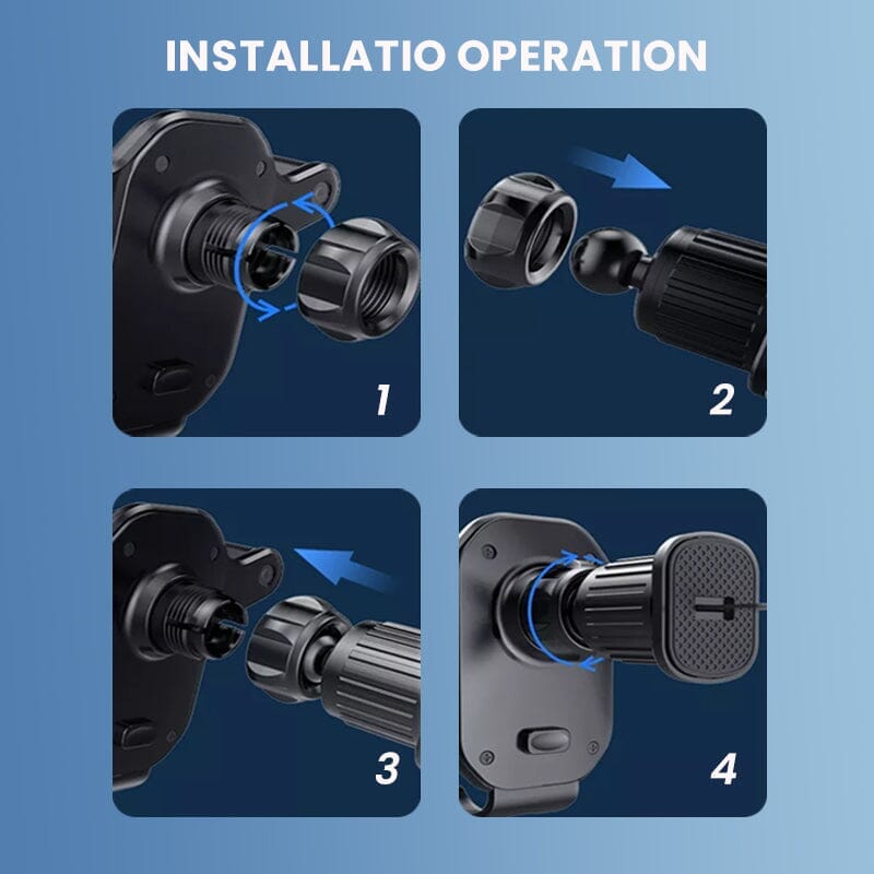 Hook Mount Biltelefonholder Skanto