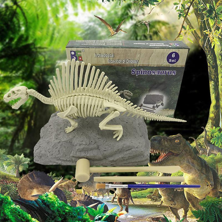 arkeologisk dinosaurleke | Skanto