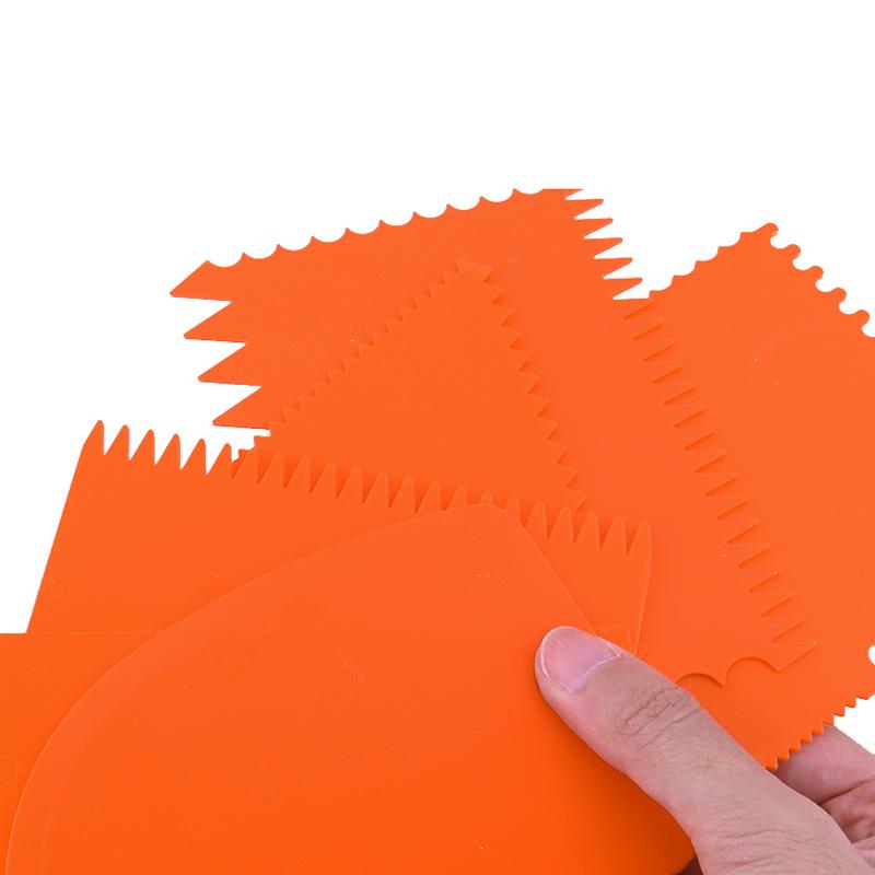 Cake Scraper Edge Decorating Set (6 PCS) | Skanto