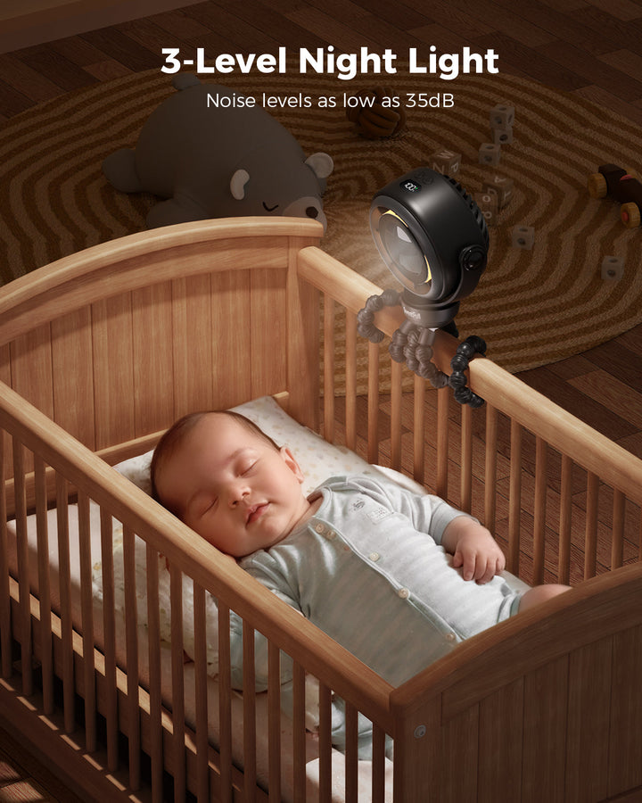 Babyvognvifte - 4000mAh oppladbar 4-hastighet | Skanto