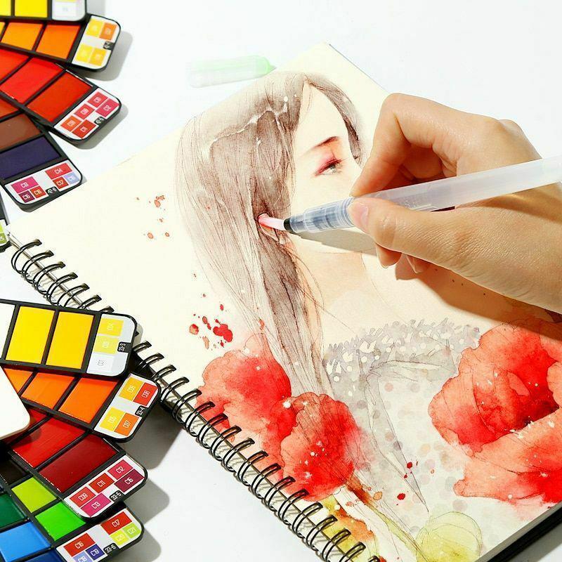 Skanto | Solid Gouache Pigment Palette - la kreativiteten din tale!