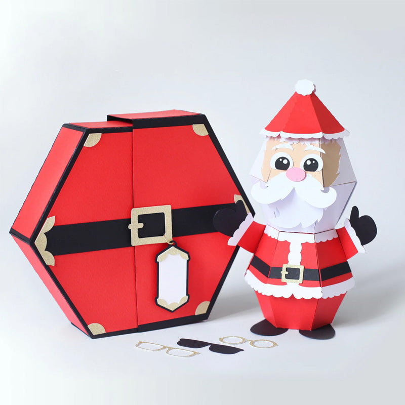 3D Pop-Up Card for the Santa Claus Prank | Skanto
