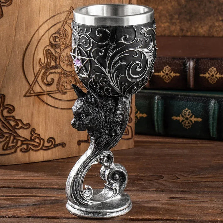 Skanto | 3D utskåret vintage Champagne Glass