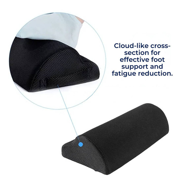 ErgoLift Comfort Fotstøttepute | Ergonomisk Støtte - Forbedret Sirkulasjon - Lindre Ryggen - Forbedret Holdning - hjemme eller på kontoret Skanto