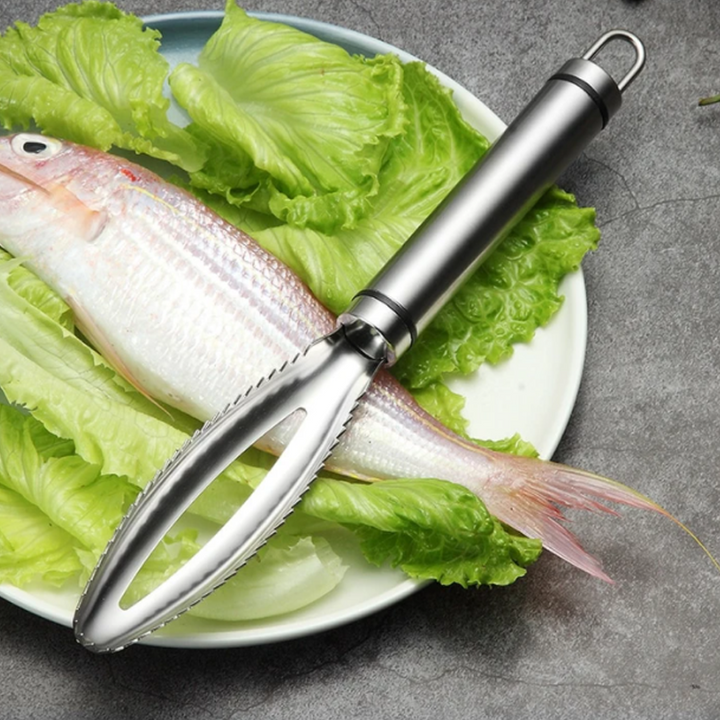 Skanto | Rustfritt Stål Fiskeskjell Skraper