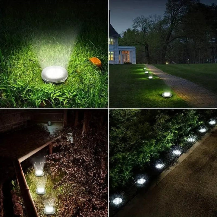 Solar Ground Lights – LED Banelys for Hage | Skanto