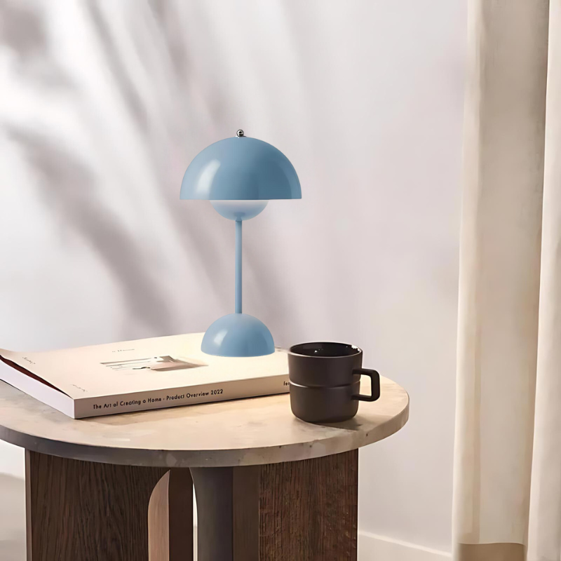 Skanto | Moderne bordlampe i soppdesign med berøringskontroll