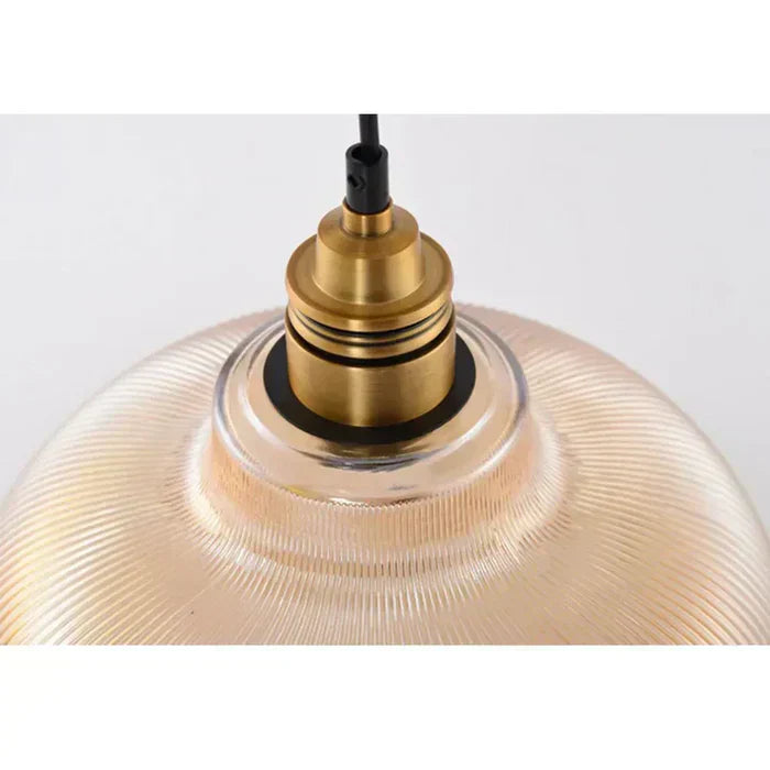Skanto | Glass Pendant Light | Adjustable Cable, Warm Light Effect & Ideal for Kitchen and Dining Spaces