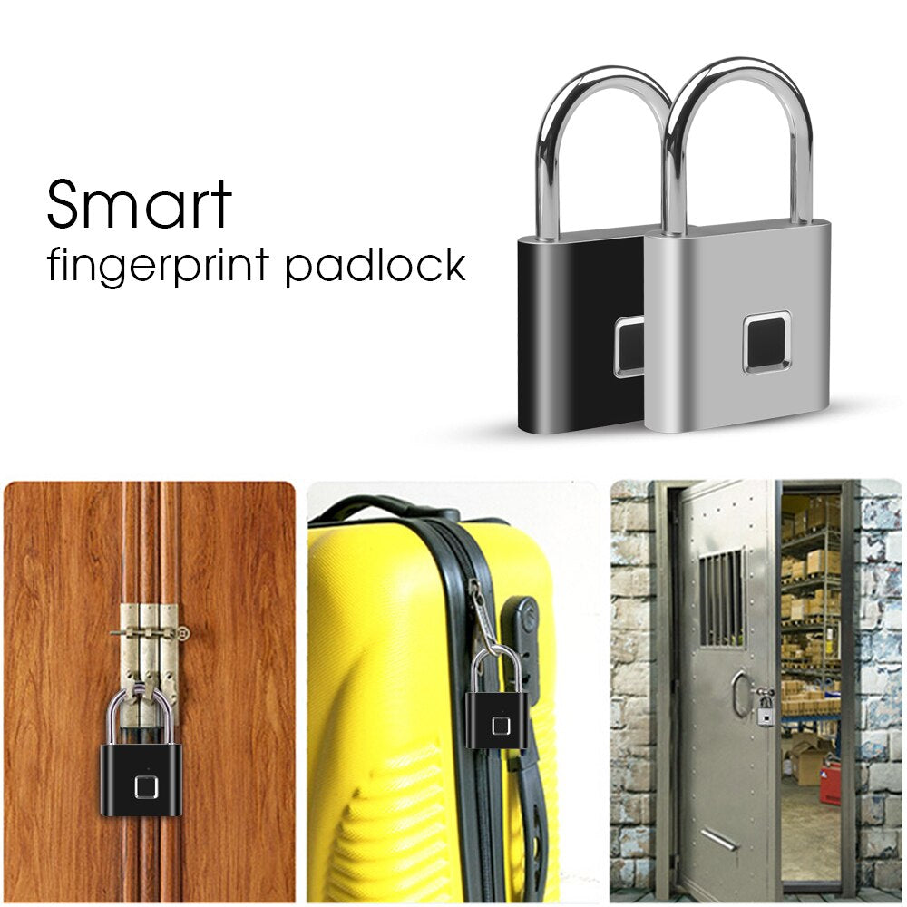 Fingerprint Keyless RechargeaSkantoe Dør lås | Skanto