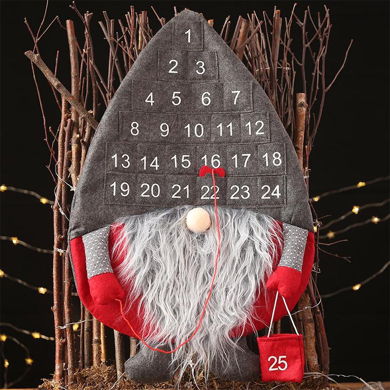 Nedtelling til jul Santa vedheng adventskalender | Skanto