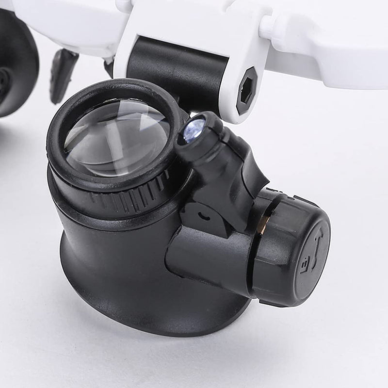 Skanto | Forstørrelsesglass med LED-lamper for doble øyne