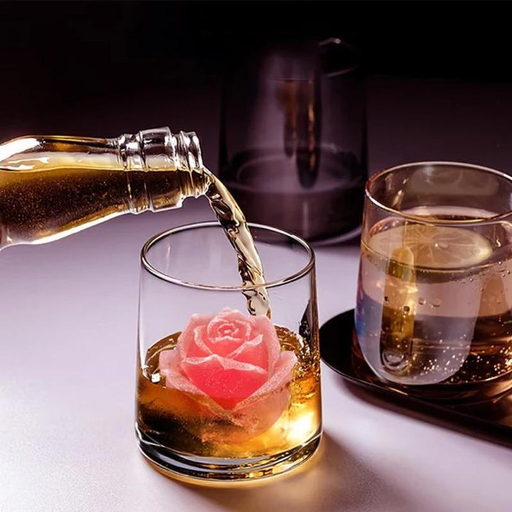 Skanto | 3D Silikon Rose Form Isbit Mold