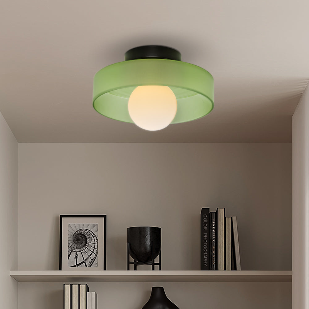 Skanto | LED Rund Flush Mount Takbelysning - Modern Energisparende Belysning for Moderne Hjemmedekor & Lave Tak