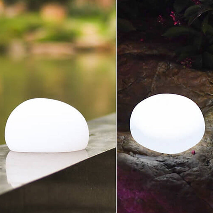Solar vanntett PE sfærisk LED utendørs dekorativ plenlampe | Skanto