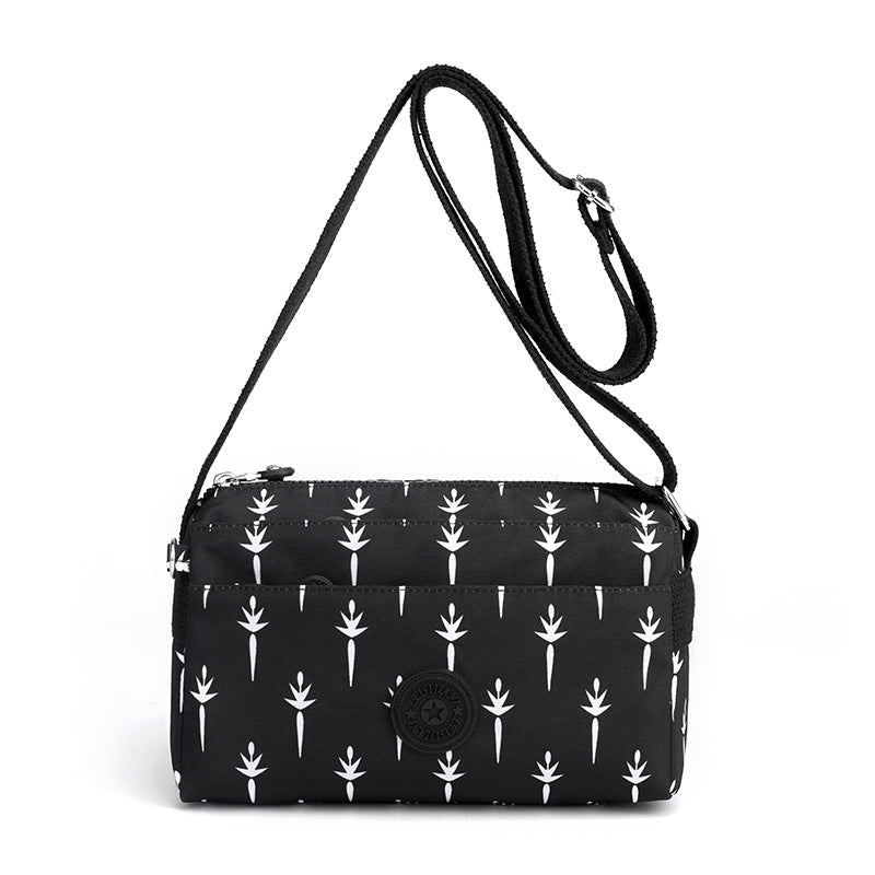 Kvinnenes Casual Multi-lags Fashionable Enkel Skulderveske Laget av Nylon | Skanto