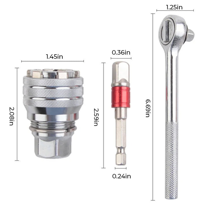 Skanto | Elektrisk Drill Magisk Universalsocket