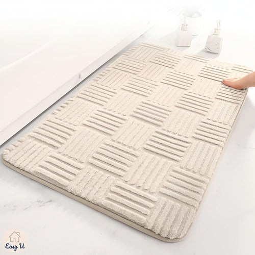 Skanto | Vivid Grid Absorberende Bade Matte
