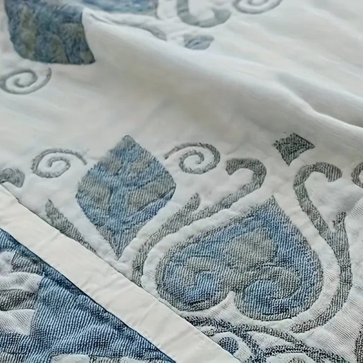 Skanto | Lunara Floral Cotton Comfort Blanket