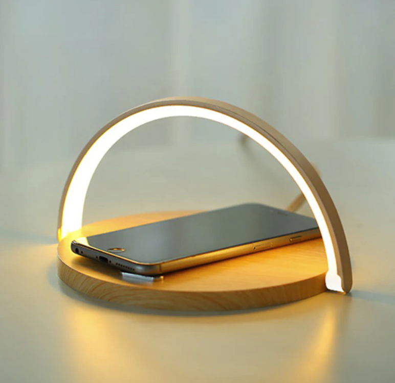 Skanto | Bowlight Design | Atmosfærisk 3-i-1 Nattlys Med Trådløs Lading