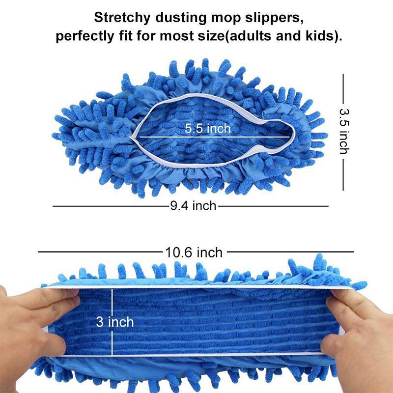 Skanto | FunClean Mop Slippers, 1 pair