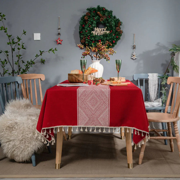 Skanto | Glisstra Geometrisk Fringing Duken