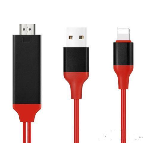Fast-Link HDMI TV-kabel - Rød | Skanto