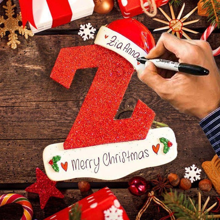 Skanto | Personlige jule 24 bokstaver ornamenter