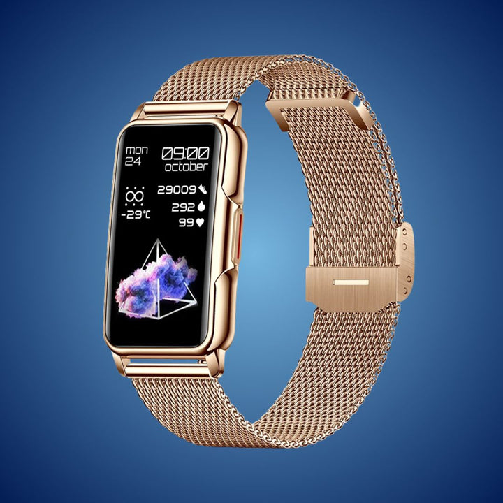 Elegant Smartwatch for everyday use | Helseovervåking - Holdbart design - Sømløs hele dagen tilkobling Skanto