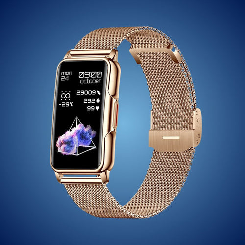 Elegant Smartwatch for everyday use | Helseovervåking - Holdbart design - Sømløs hele dagen tilkobling Skanto