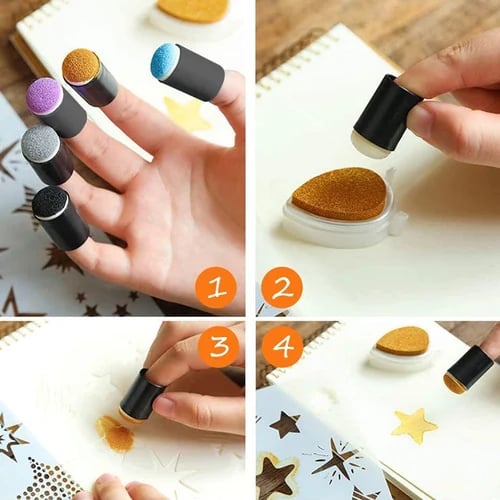 ColorPlay – Kreativt Finger Malingssett for Farge og Moro Skanto