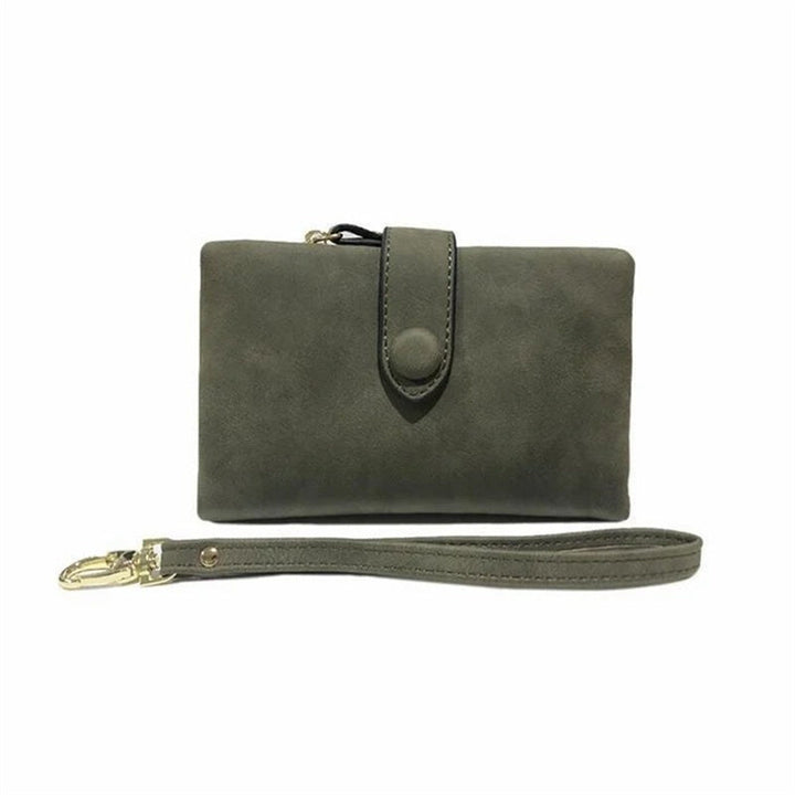 Skanto | Kvinne Liten Trifold Lær Wallet