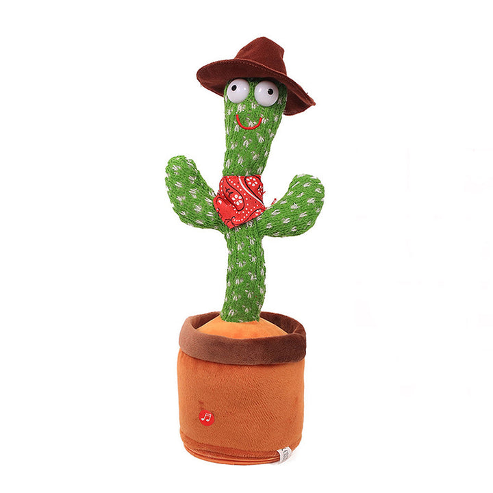 Dancing Cactus | Interaktiv Dansende Kaktus Plysj Leke | Skanto