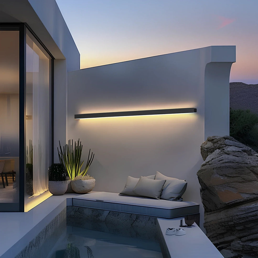 Skanto | Utendørs Vegglampe Aluminium Moderne LED Vegglampe