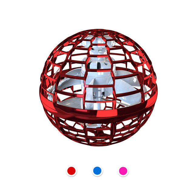 Skanto | Flynova Pro Flyball Spinner Leke Håndkontrollert Drone Helikopter 360 Graders Roterende Mini UFO med Lys Barnegaver