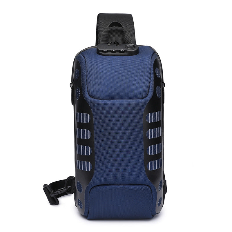 Skanto | Tyveribeskyttende Vanntett Sling Bag, for Sykling, Gåing, Reising