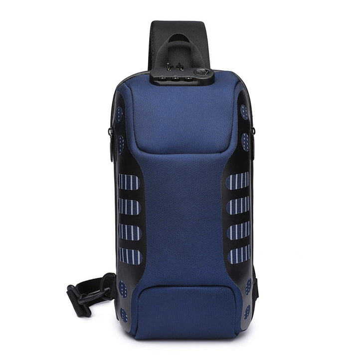 Skanto | Tyveribeskyttende Vanntett Sling Bag, for Sykling, Gåing, Reising