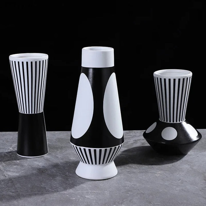Moderne geometriske vase Skanto
