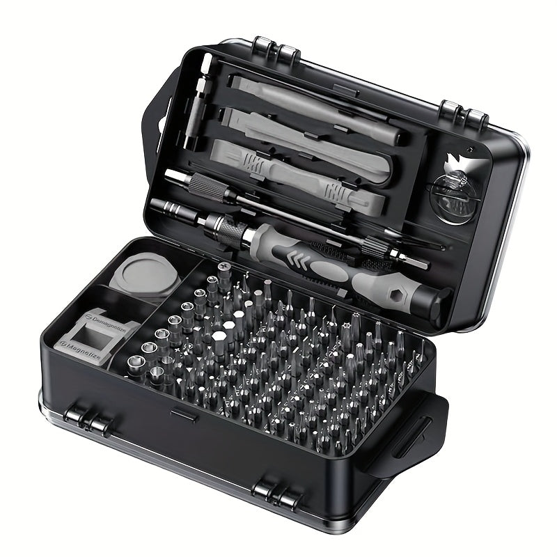 Precision Skrutrekker Sett 117-deler med Bits | Skanto