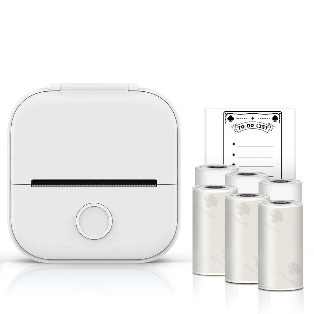 PocketPrint Mini – Bærbar termisk fotoprinter uten blekk | Skanto