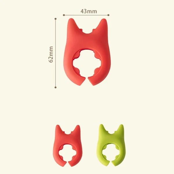 Skanto | Kasserolleklips skjeholder i silikon