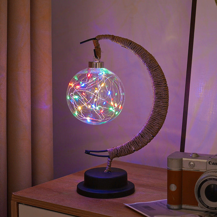 MoonGlow Lampe - Stilig Smijern LED Bordlampe Skanto