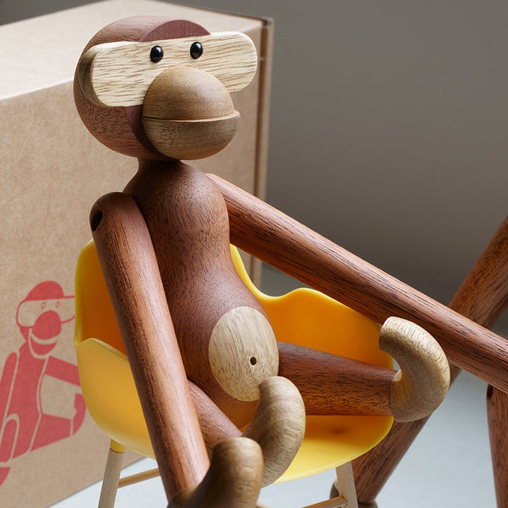 Skanto | Cheeky Monkey Solid Wood Ornament