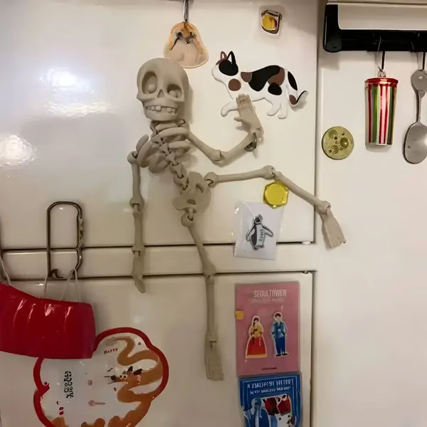 Skanto | 3D-printet vintage skjelett magnetisk figur 🎃