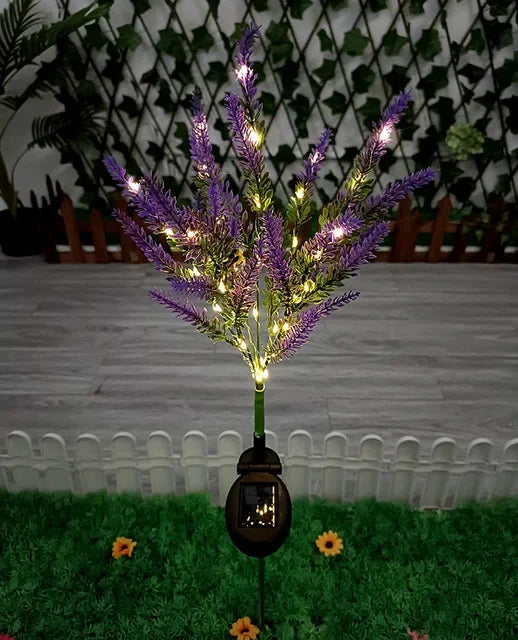 Skanto | Moderne utendørs sollys med 7 blomster