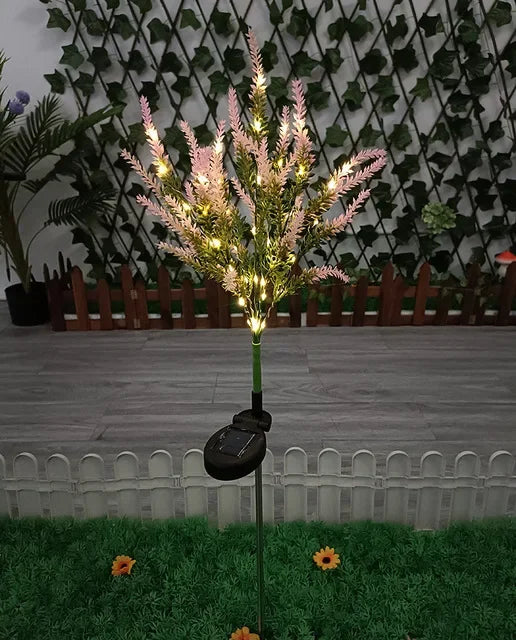 Skanto | Moderne utendørs sollys med 7 blomster